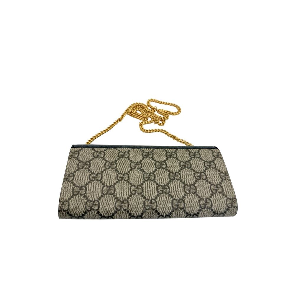 Gucci Bi-Color GG Marmont Wallet on Chain - Picture 2 of 6